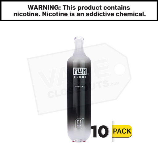 Flum Float | Tobacco | 3000 Puffs Disposable Vape Flum Float | Tobacco | 3000 Puffs Disposable Vape
