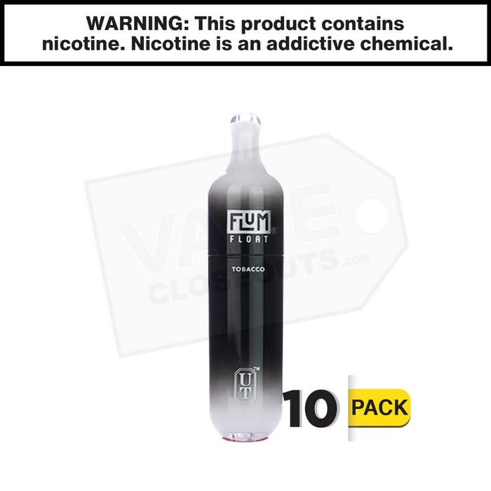 Flum Float | Tobacco | 3000 Puffs Disposable Vape Flum Float | Tobacco | 3000 Puffs Disposable Vape