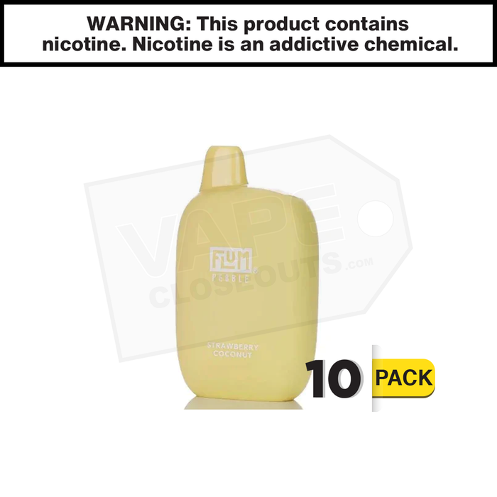 Flum Pebble Nicotine Flum Pebble | Strawberry Coconut Flum Pebble Nicotine Flum Pebble | Strawberry Coconut