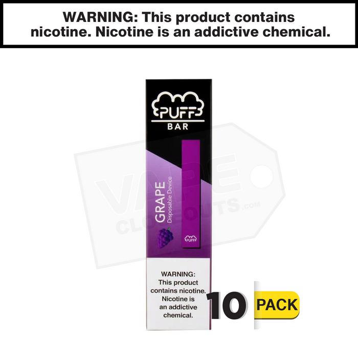 Puff Bar 5% Disposable Device Grape