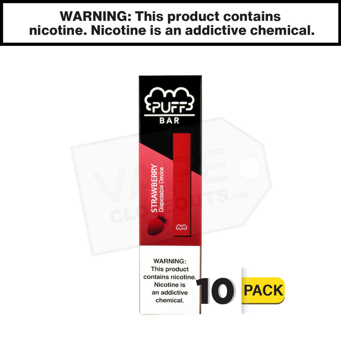 Puff Bar 5% Disposable Device Strawberry