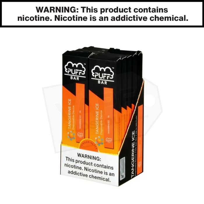 Puff Bar 5% Disposable Device (10 Pack) Tangerine Ice