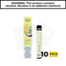 Puff Bar Plus Disposable E-Cigs 5% Nicotine (10-Pack)